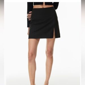 Tatiana Black Aritzia Mini Skirt